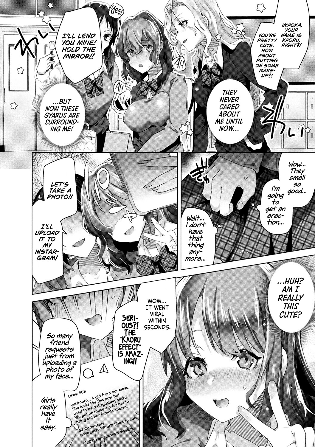 Hentai Manga Comic-Feminization Pandemic!! Sugar Daddy-Read-4